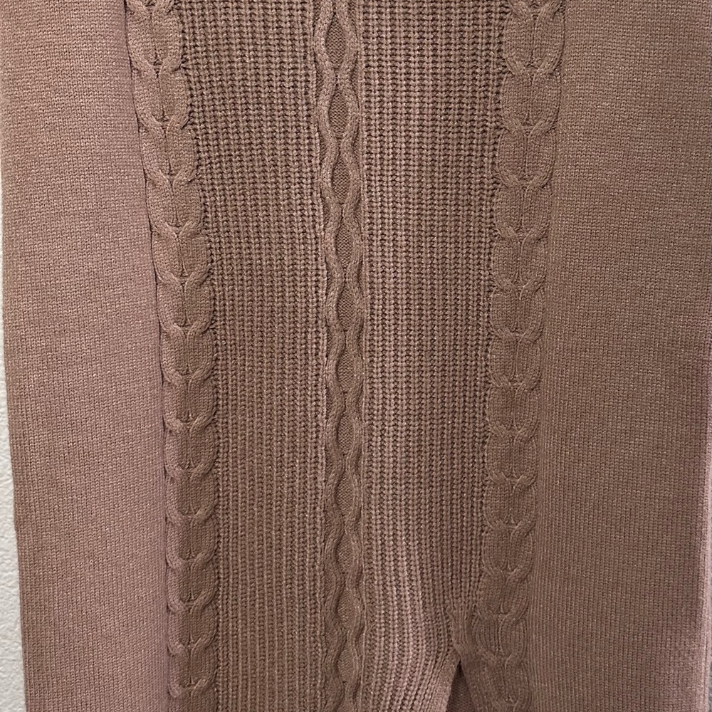 Calvin Klein Women's Cable-Knit Pull-On Midi Skirt Size L - Picture 6 of 9